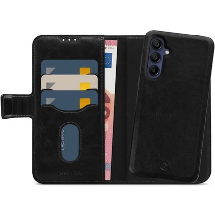 Mobilize Magnet Gelly Samsung Galaxy A15 Funda tipo libro 2 en 1 con carcasa extraíble Cartera - Negro