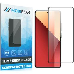 Mobigear Premium Xiaomi Redmi Note 13 Pro 4G Cristal templado Protector de pantalla - Compatible con fundas - Negro