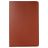 Mobigear DuoStand Samsung Galaxy Tab A8 10.5 (2021) Rotating Wallet case - Brown