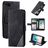 Mobigear Rhombus iPhone SE (2020) Plånboksfodral med sedelfack - Svart