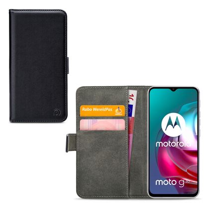 Mobilize Classic Gelly Wallet Motorola Moto G10 Plånboksfodral med sedelfack - Svart