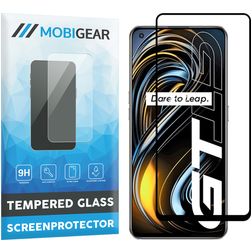 Mobigear Premium Realme GT Szkło hartowane Ochrona ekranu - Kompatybilna z etui - Czarny