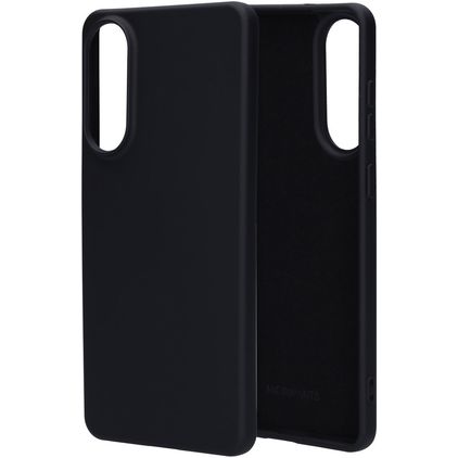 Mobiparts Samsung Galaxy S25 Edge Silicone Capa traseira - Preto