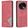 Mobigear Rhombus Slim OPPO Find X6 Pungetui - Rød