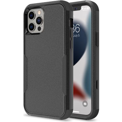Mobigear Ultra Tough iPhone 14 Hardcase Back cover Antiurto - Nero