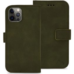 My Style Flex Wallet iPhone 12 Pro Capa livro Carteira - Forest Green