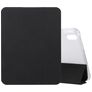 Mobigear Tri-Fold Gel iPad 10 (2022) TPU / Keinonahka Lompakkokotelo + Kynänpidike - Musta