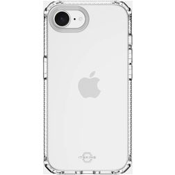 ITSKINS Level 2 SpectrumClear R Transparente iPhone 16e TPU flexível Capa traseira Antichoque - Transparente