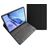 Mobigear Keys iPad Pro 10,5 polegadas (2017) Capa livro com teclado Bluetooth QWERTZ + Suporte para caneta stylus - Preto