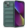 Mobigear Bumpy iPhone 14 Flexibel TPU Skal - Grön