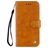 Mobigear Wallet Huawei P20 Lite (2018) Lompakkokotelo + Setelitasku - Konjakki
