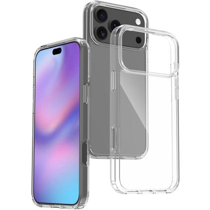 Mobigear Crystal Trasparente iPhone 17 Pro Max Hardcase Back cover - Trasparente