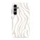 MIO Samsung Galaxy S24 FE MagSafe Kova Suojakuori - Sandy Zebra