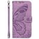 Mobigear Butterfly Samsung Galaxy S25 Capa livro Carteira - Roxo