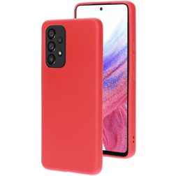 Mobiparts Samsung Galaxy A53 Silikon Zadní kryt - Scarlet Red