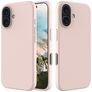 Mobigear Rubber Touch iPhone 16 Plus Silicone Capa traseira - Rosa