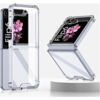 Mobigear Crystal Clear Samsung Galaxy Z Flip 7 FE Hardcase Etui plecki - Przezroczysty