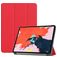 Mobigear Tri-Fold iPad Pro 12,9 polegadas (2018) Capa livro - Vermelho