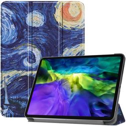 Mobigear Tri-Fold iPad Pro 11 cali (2022) Etui z klapką - The Starry Night