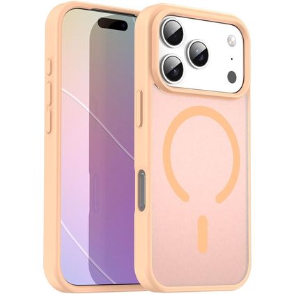 Mobigear Shockproof iPhone 18 Pro MagSafe Hard Case Back cover - Rouge Powder