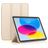 Mobigear Tri-Fold Gel iPad 11 (2025) TPU / Kunstlæder Pungetui - Guld