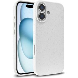 Mobigear Bio iPhone 18 Miljövänligt material Skal - Vit