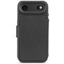 Decoded Detachable Wallet iPhone Air MagSafe Etui Skóra naturalna Etui z klapką 2w1 z odpinanymi pleckami typu portfel - Czarny