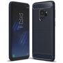 Mobigear Brushed Slim Samsung Galaxy S9 Joustava TPU Suojakuori - Sininen