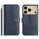 Mobigear S Line iPhone 17 Pro Max Pungetui med Seddelrum - Marineblå