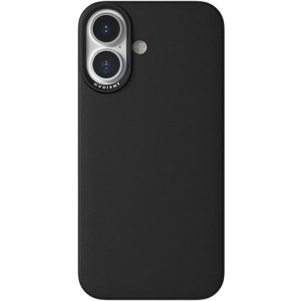 Nudient Thin Precise iPhone 16 MagSafe Hårdt Bagsidecover - Ink Black