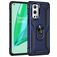 Mobigear Armor Ring OnePlus 9 Pro Tvrdý plast Zadní kryt odolný proti nárazům s prstýnkem - Modrá