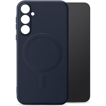 My Style Protective Flex Samsung Galaxy A55 MagSafe TPU flexível Capa traseira - Azul marinho