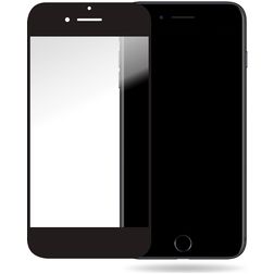 Mobilize iPhone 6s Vidro temperado Película de ecrã - Compatível com capas - Preto