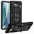 Mobigear Armor Ring Google Pixel 7 Pro Funda Plástico rígido Carcasa Antigolpes con anillo - Negro
