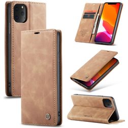 CaseMe 013 iPhone 11 Pro Knížkové pouzdro Peněženka - Hnědá