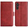 Mobigear Slim Magnet Samsung Galaxy M55 Wallet case - Red