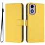 Mobigear Urban Wallet Motorola Moto G04 Funda tipo libro Cartera - Amarillo