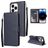 Mobigear Wallet iPhone 14 Pro Max Wallet case - Navy Blue