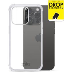 My Style Protective Flex Clear iPhone 15 Pro Elastyczne TPU Etui plecki Wstrząsoodporne - Przezroczysty