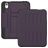 Mobigear Magnetic Folio iPad Mini 6 (2021) Capa livro + Suporte para caneta stylus - Roxo