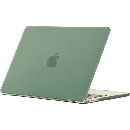 Mobigear Matte MacBook Air 15 Inch (2023-2026) Hardshell MacBook Case - Green - Model A2941 / A3114 / A3241 / A3448