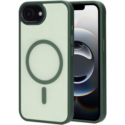 Mobiparts Hardcover iPhone 17e MagSafe Hard Case Back cover - Satin Green