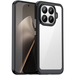 Mobigear Crystal Xiaomi 15T Pro Hårdt Bagsidecover - Sort
