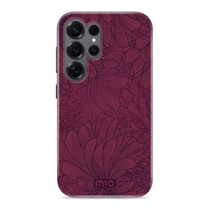 MIO Samsung Galaxy S25 Ultra MagSafe Funda Plástico rígido Carcasa - Berry Blooms
