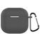 Mobigear Colors Funda Silicona flexible para Apple AirPods 4 - Gris