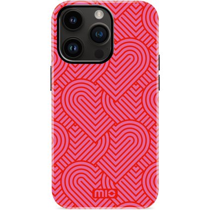 MIO iPhone 14 Pro MagSafe Funda Plástico rígido Carcasa - Wild Hearts