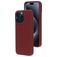 Mobiparts iPhone 15 Pro Max Silikone Bagsidecover - Plum Red