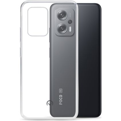 Mobilize Gelly Transparente POCO X4 GT TPU flexível Capa traseira - Transparente