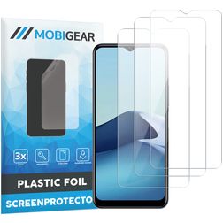 Mobigear Vivo Y20s Ochrona ekranu Folia - Kompatybilna z etui (3 szt.)