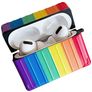 Mobigear Rainbow Apple AirPods Pro 1 Cover Fleksibel Silikone - Farverig